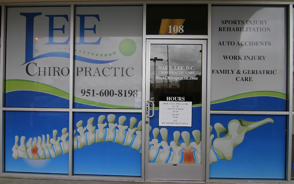 Lee Chiropractic | 25285 Madison Ave Suite 108, Murrieta, CA 92562 | Phone: (951) 600-8198