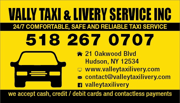 Valley Taxi and Livery Service Inc | 21 Oakwood Blvd, Hudson, NY 12534, USA | Phone: (518) 267-0707