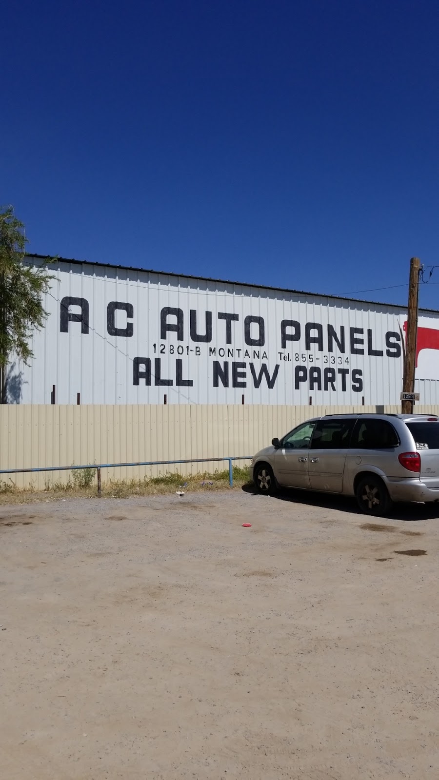 AC Auto Panels | 12801 Montana Ave, El Paso, TX 79938, USA | Phone: (915) 855-3334