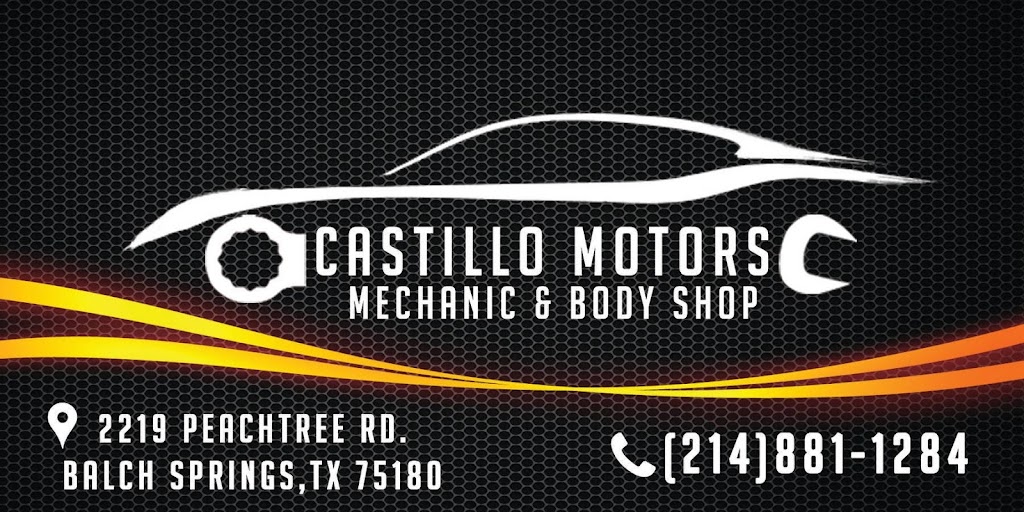 Castillo Motors Auto Repair | 2219 Peachtree Rd, Balch Springs, TX 75180, USA | Phone: (214) 881-1284