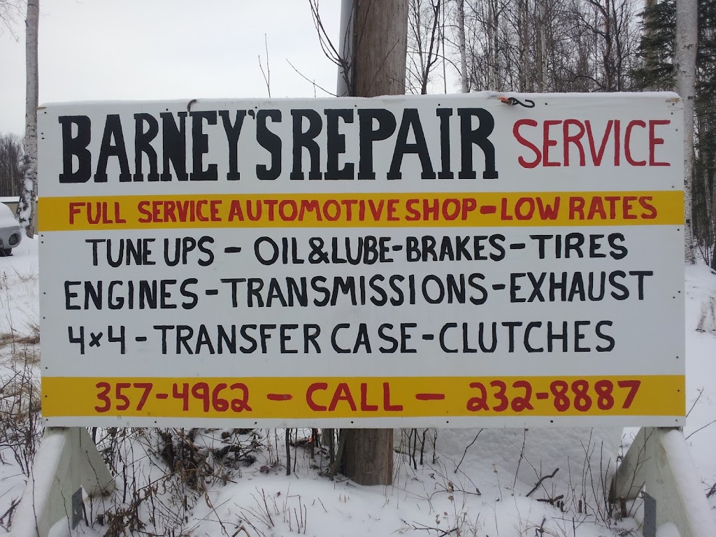 Barneys Auto Repair llc | 6050 W Aeronautical Ave, Wasilla, AK 99623, USA | Phone: (907) 357-4962