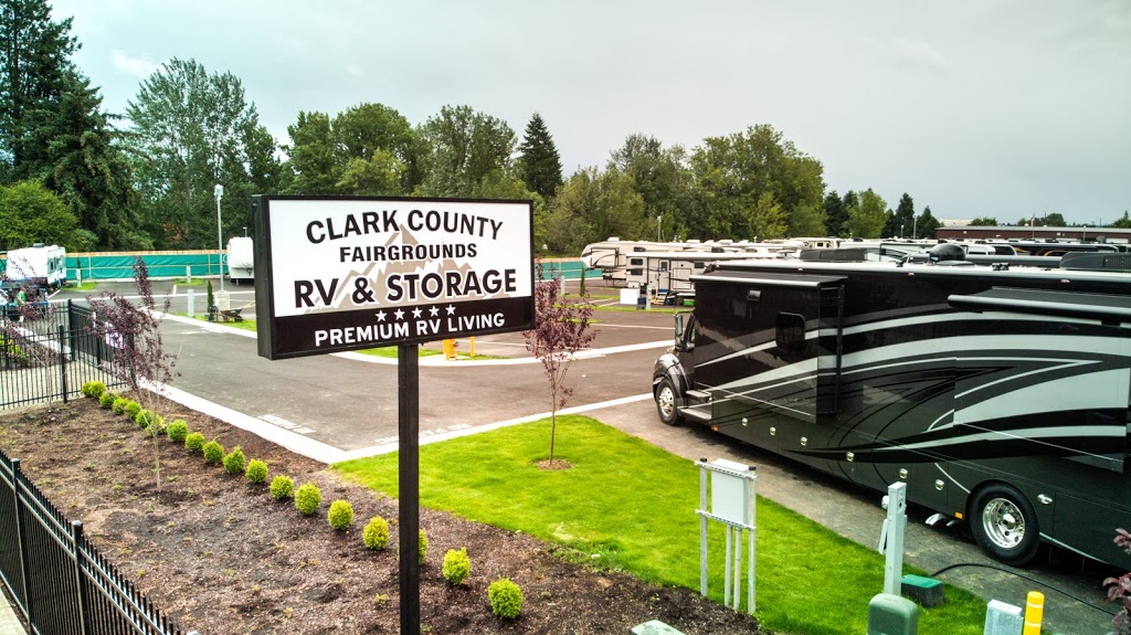 Clark County Fairgrounds RV Park & Storage | 203 NW 179th St, Ridgefield, WA 98642, USA | Phone: (360) 326-3503