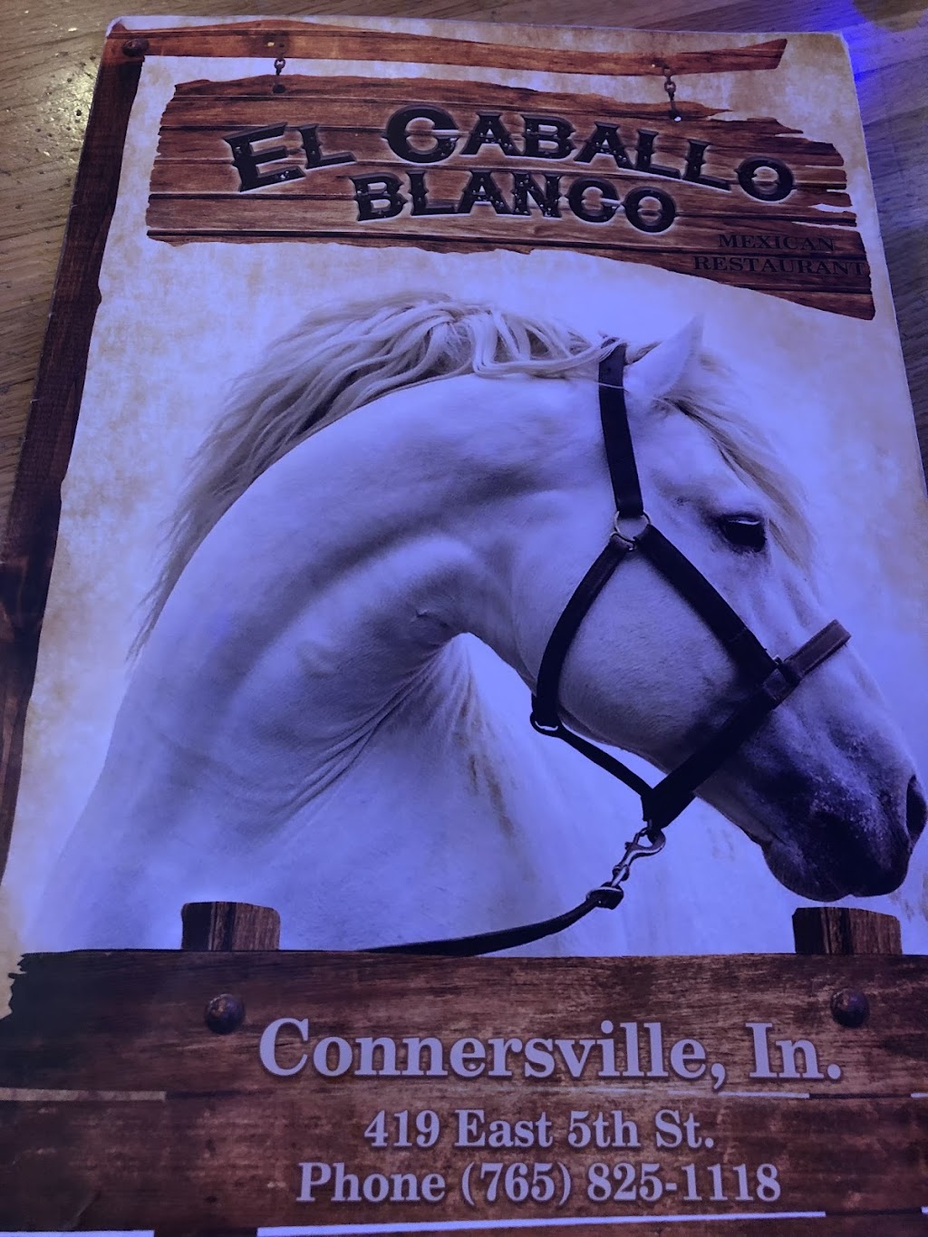 El Caballo Blanco Mexican | 419 E 5th St, Connersville, IN 47331, USA | Phone: (765) 825-1118