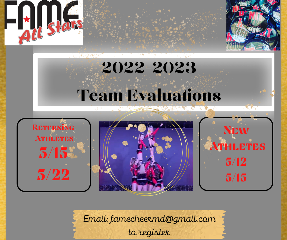 Fame Annapolis All Star Cheer | 2156 Renard Ct, Annapolis, MD 21401, USA | Phone: (610) 812-3345