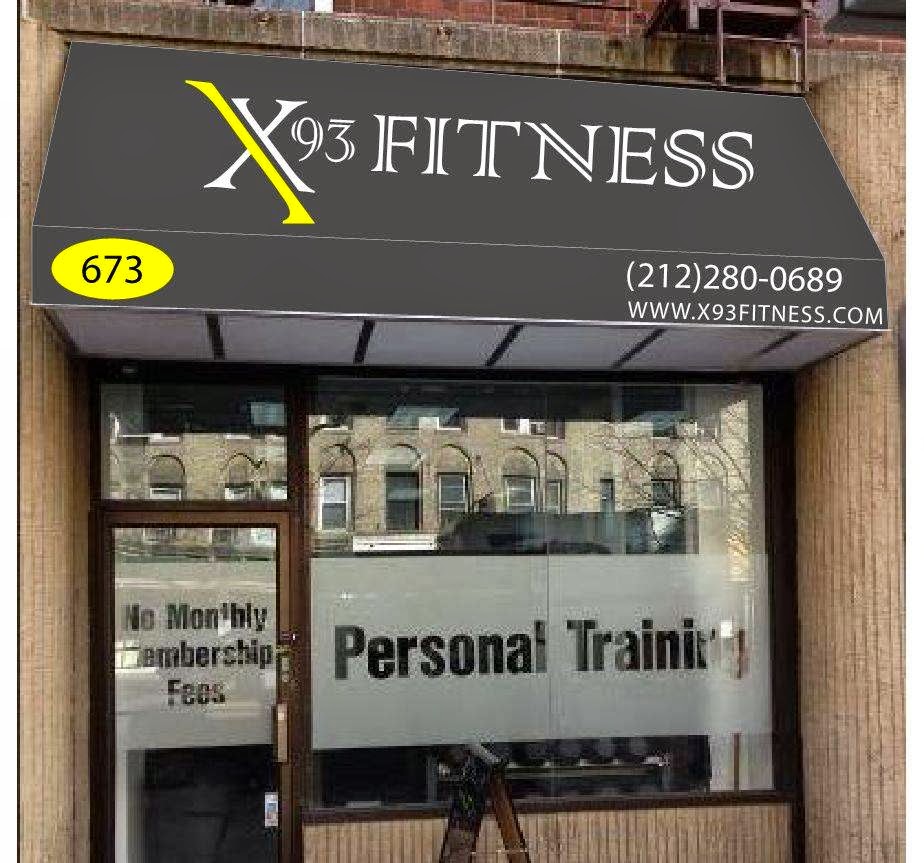 X 93 Fitness | 673 Amsterdam Ave, New York, NY 10025, USA | Phone: (212) 280-0689