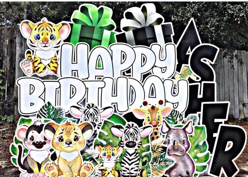 A1 Yard Cards and Customized Signs | 24411 Myrtle Creek Falls, Tomball, TX 77375, USA | Phone: (713) 614-3667