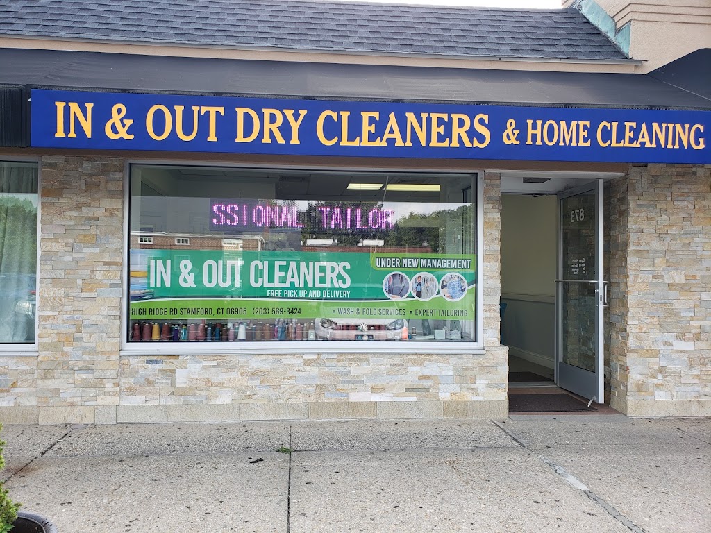 In & Out Dry Cleaner | 873 High Ridge Rd, Stamford, CT 06905, USA | Phone: (203) 569-3424