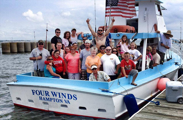 Four Winds Chartering | 374 Dandy Haven Rd, Hampton, VA 23664, USA | Phone: (757) 713-2275