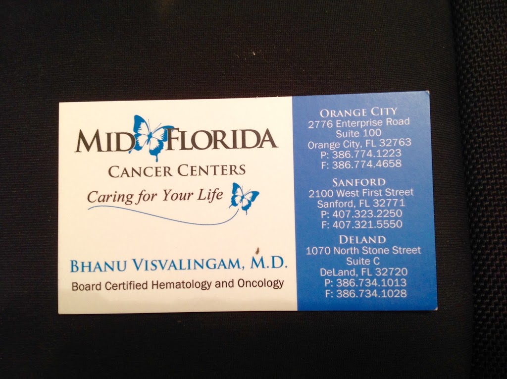 Mid Florida Cancer Center Seminole County | 2100 W 1st St, Sanford, FL 32771, USA | Phone: (407) 323-2250