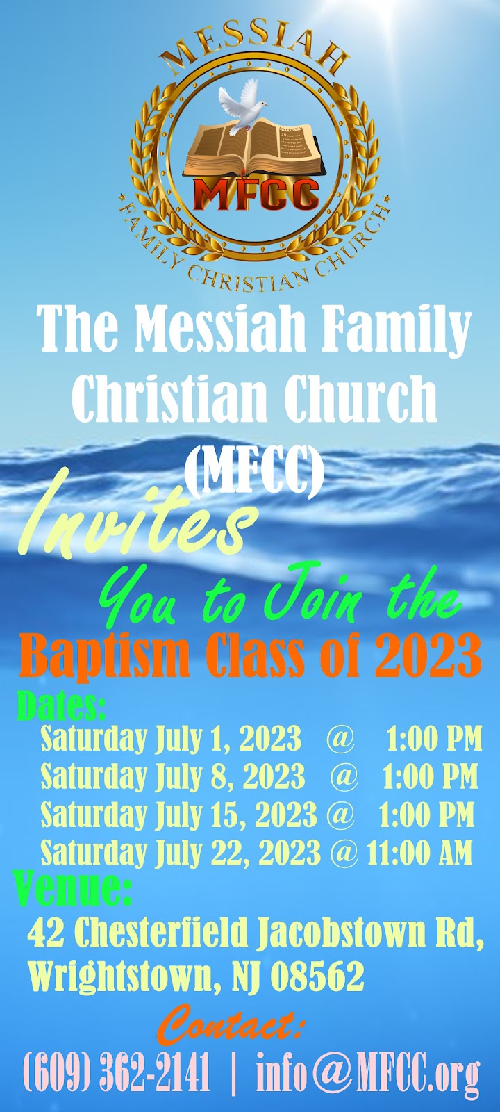 Messiah Family Christian Church | 42 Chesterfield Jacobstown Rd, Wrightstown, NJ 08562, USA | Phone: (609) 362-2141