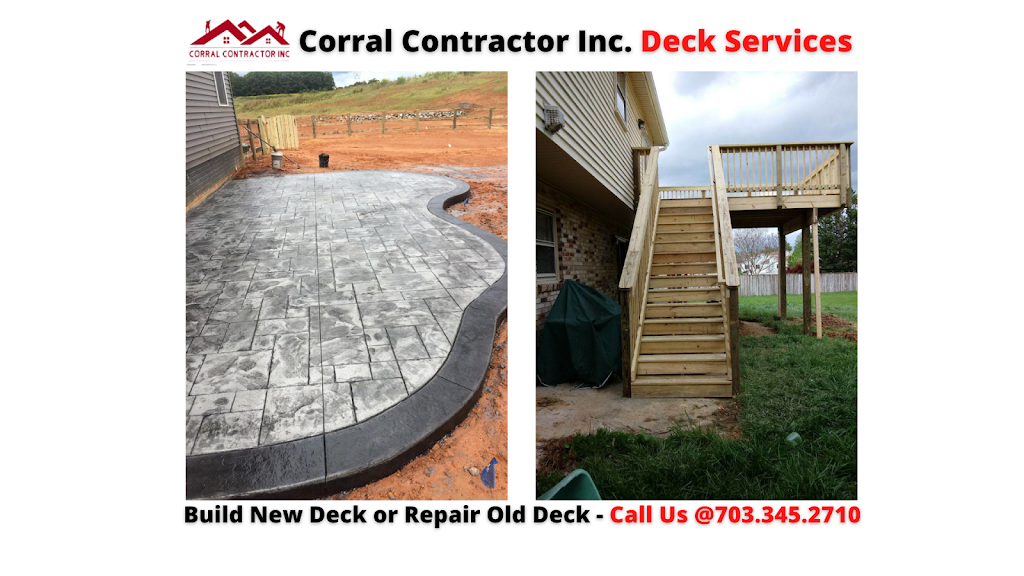 Corral Contractor Inc | 19078 Windsor Rd, Triangle, VA 22172, USA | Phone: (703) 345-2710