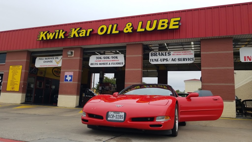 Kwik Kar Lube & Tune | 8280 Spring Valley Rd, Dallas, TX 75240, USA | Phone: (972) 918-0025