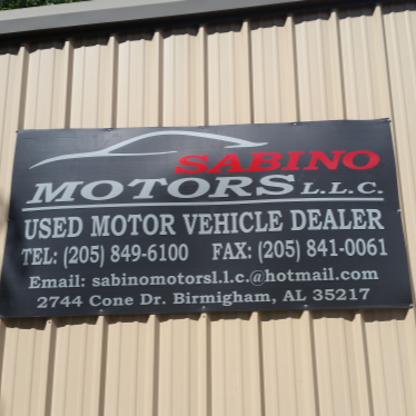 SABINO MOTORS L.L.C | 2744 Cone Dr, Birmingham, AL 35217, USA | Phone: (205) 209-0080