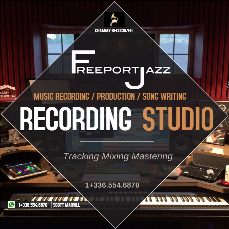 Freeport Jazz and Recording Studios | 3710 Will Scarlet Rd, Winston-Salem, NC 27104, USA | Phone: (336) 554-6870