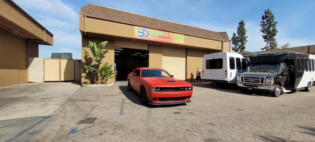 SD Signs & Wraps | 7949 Mission Gorge Rd Suite A, Santee, CA 92071, USA | Phone: (619) 601-6849