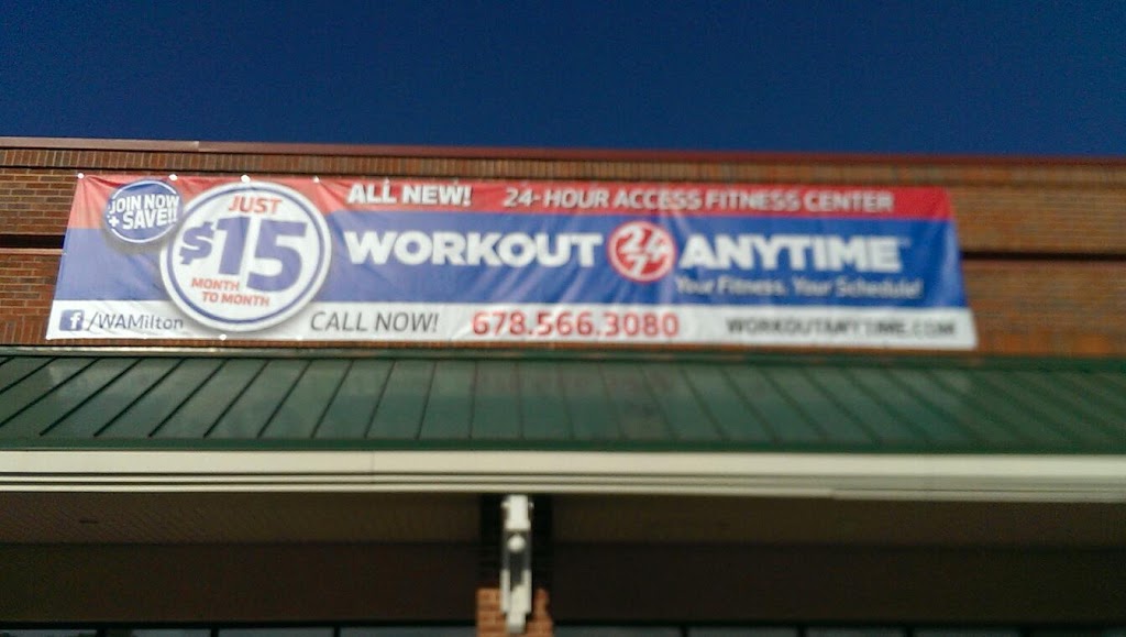 Workout Anytime Milton | 13800 GA-9 N, Milton, GA 30004, USA | Phone: (678) 566-3080