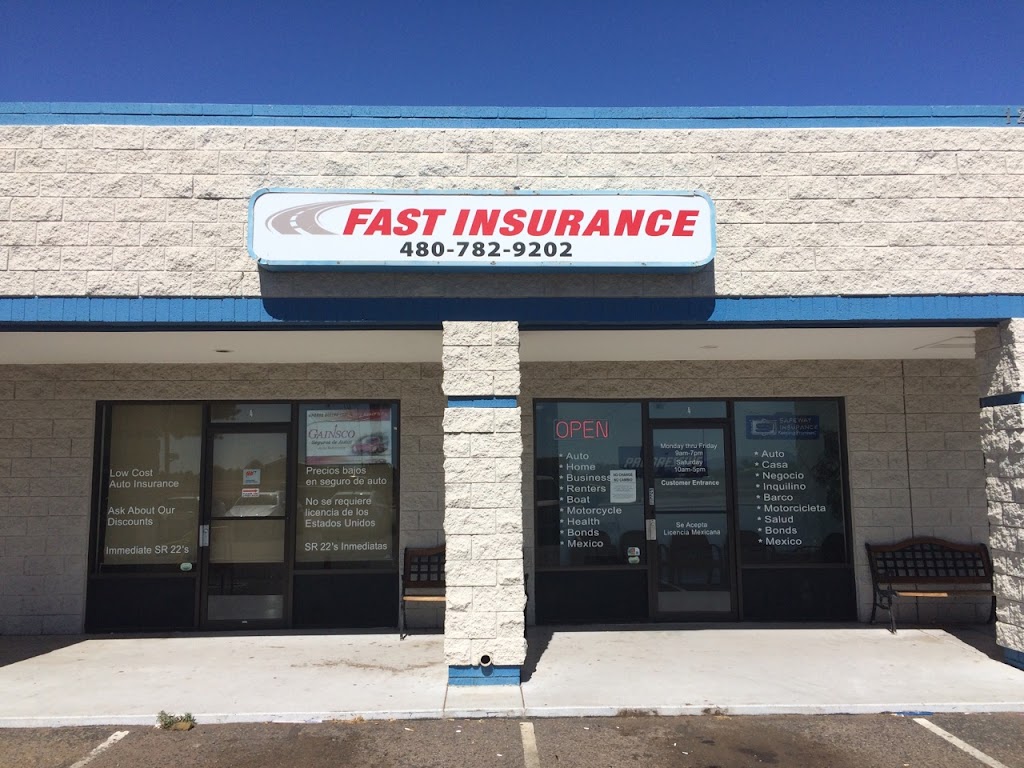 Fast Insurance | 1200 N Arizona Ave #3, Chandler, AZ 85225, USA | Phone: (480) 782-9202