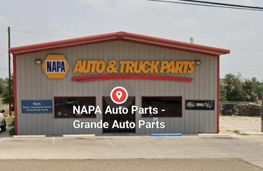 NAPA Auto Parts - Grande Auto Parts | 2014 US-83, Zapata, TX 78076, USA | Phone: (956) 750-3068