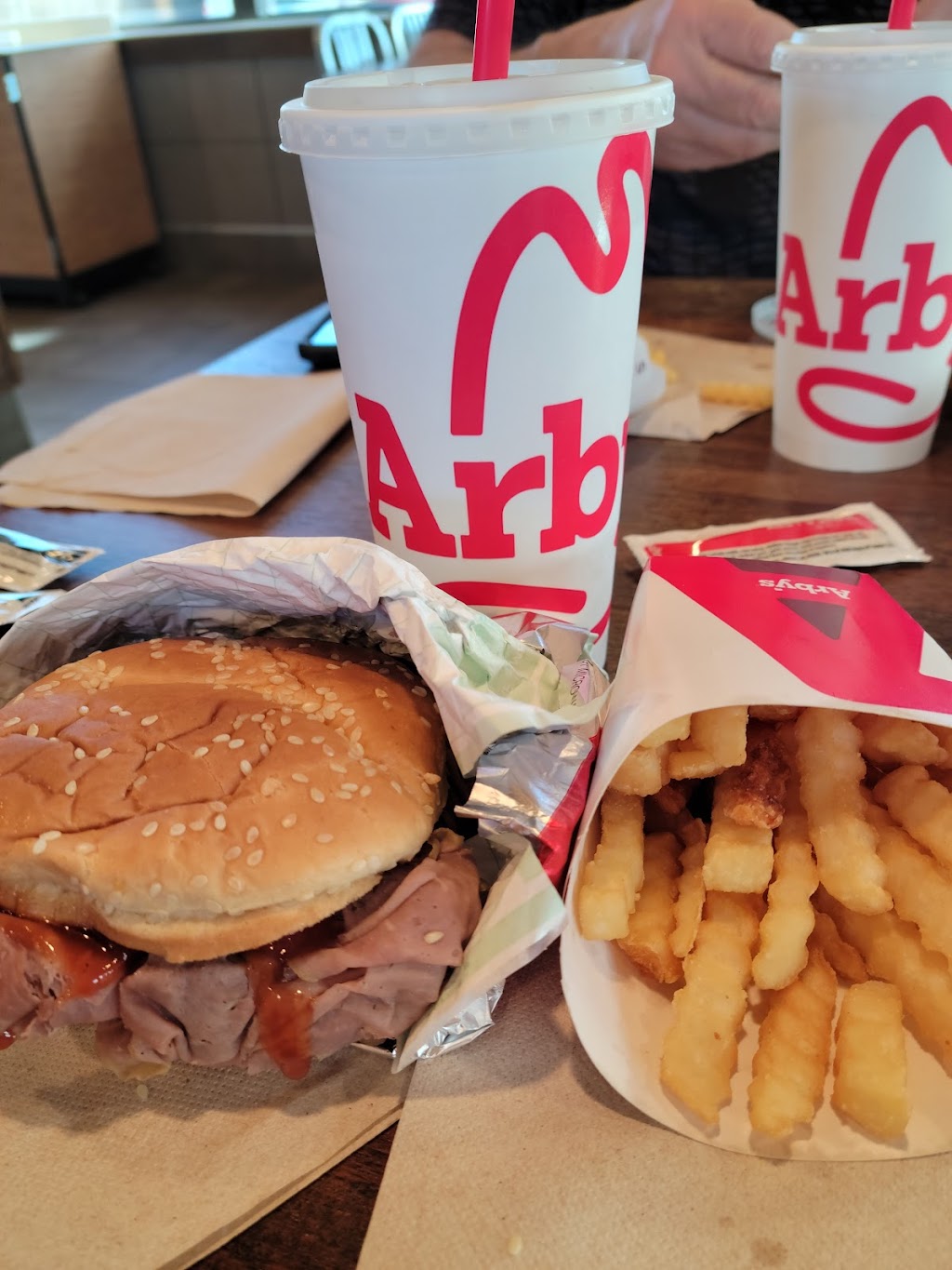 Arbys | 41 W 141st St, Glenpool, OK 74033, USA | Phone: (918) 291-4505