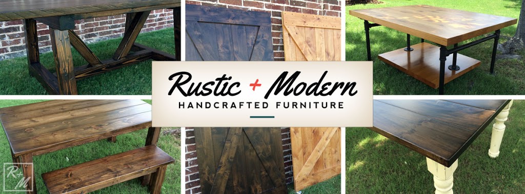 Rustic + Modern Handcrafted Furniture | 4292 US-377 #21, Aubrey, TX 76227, USA | Phone: (469) 347-2484