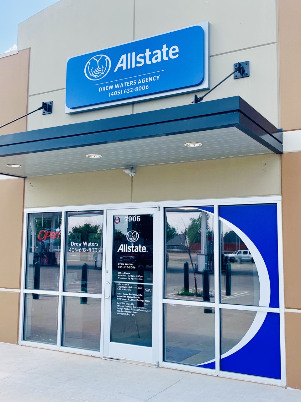Drew Waters: Allstate Insurance | 7905 N Council Rd, Oklahoma City, OK 73132, USA | Phone: (405) 632-8006