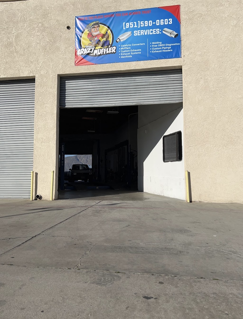 Crazy Muffler | 1000 N State St Unit 309, Hemet, CA 92543, USA | Phone: (951) 590-0603