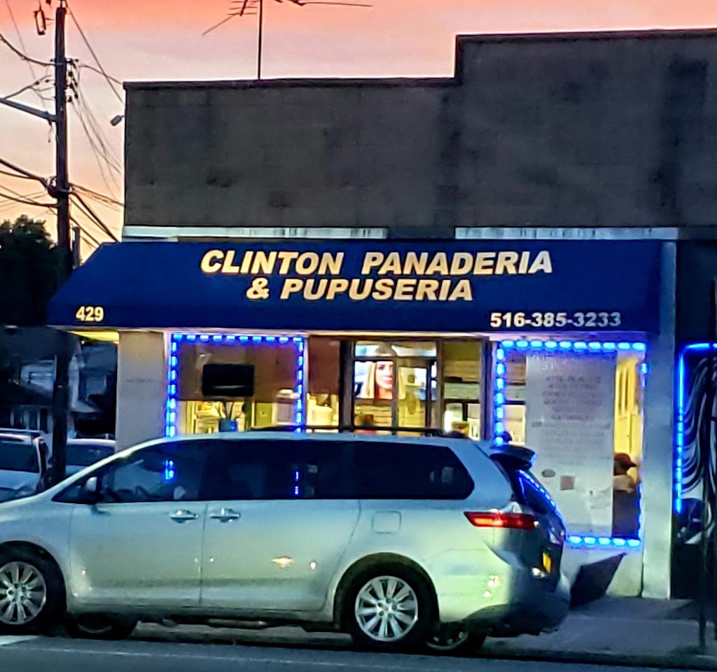 Clinton Panaderia & Pupuseria | 429 Clinton St, Hempstead, NY 11550, USA | Phone: (516) 385-3233