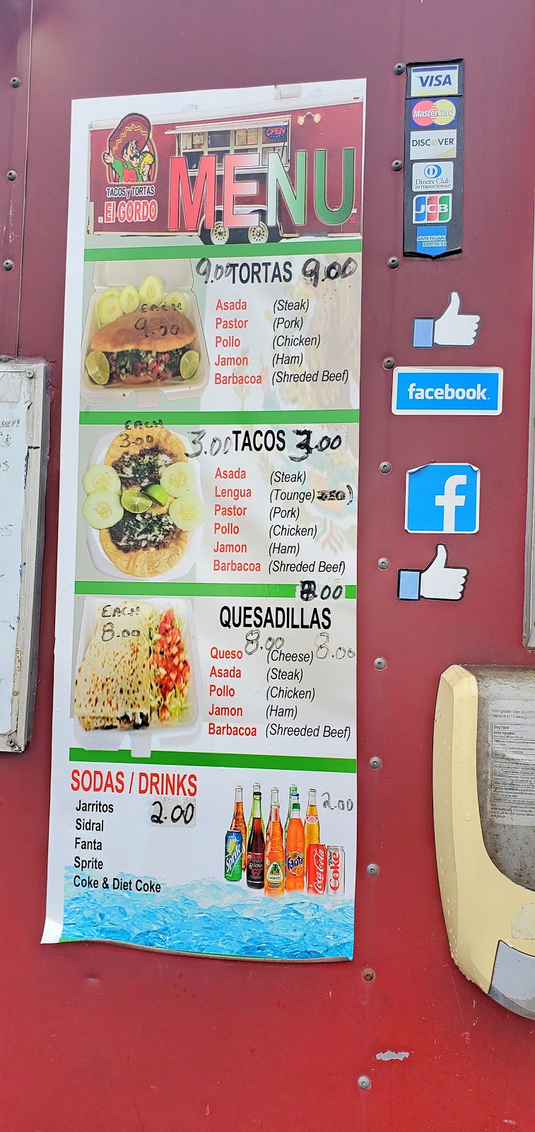 Tacos y Tortas El Gordo | 801 S Main St, Stanley, NC 28164, USA | Phone: (704) 240-0845