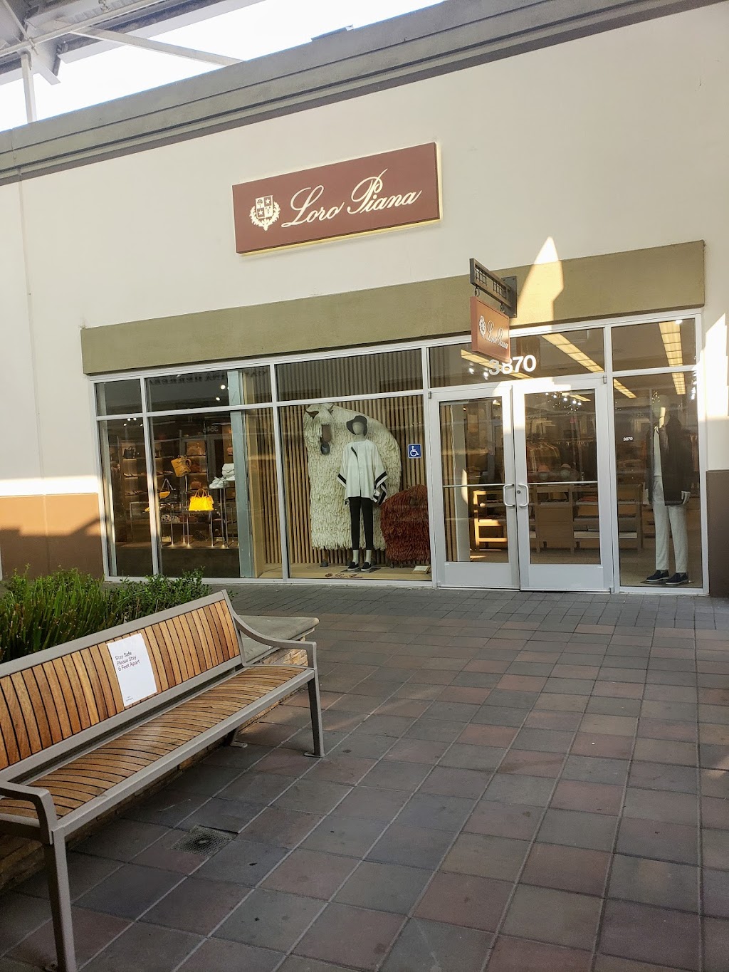 Loro Piana | 3870 Livermore Outlets Dr, Livermore, CA 94551, USA | Phone: (925) 493-4715 Loro Piana | 3870 Livermore Outlets Dr, Livermore, CA 94551, USA | Phone: (925) 493-4715