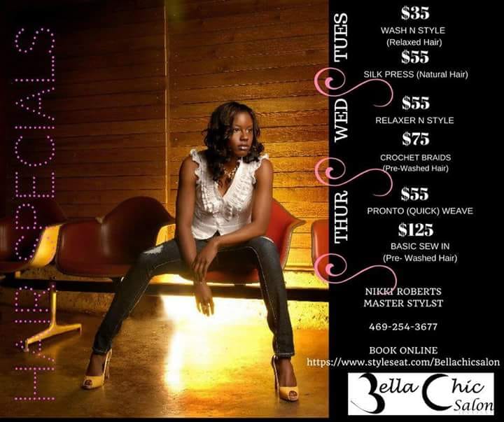 BELLA CHIC BEAUTY STUDIO | INSIDE PLANET SALON SUITES, 210 S Cedar Ridge Dr Unit A Suite 5, Duncanville, TX 75116, USA | Phone: (469) 254-3677