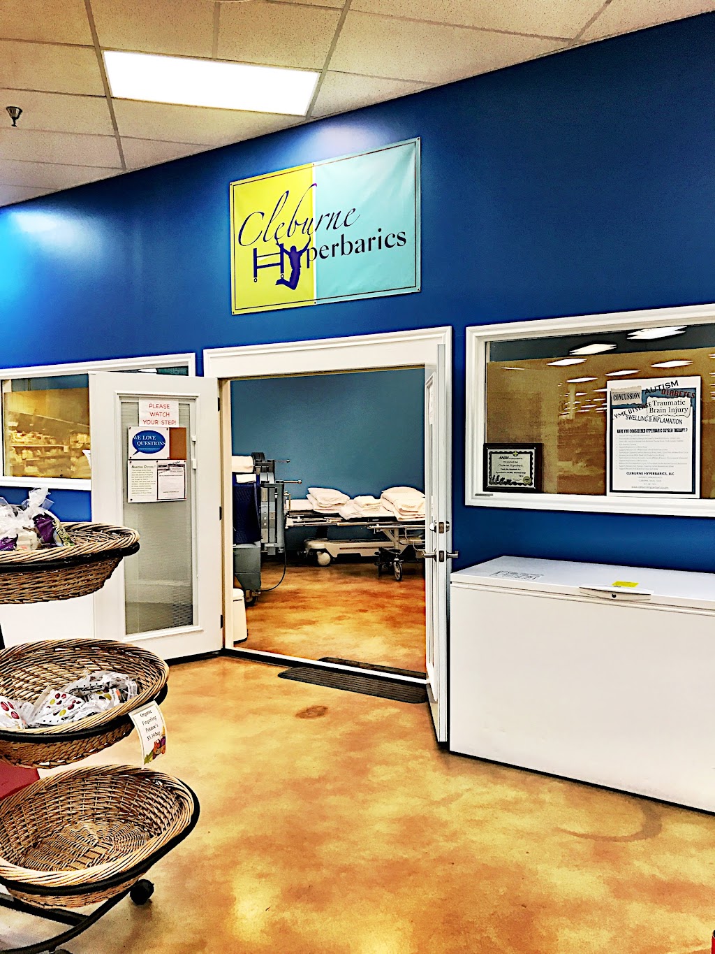 Cleburne Hyperbarics | 1663 W Henderson St C, Cleburne, TX 76033, USA | Phone: (817) 487-7876