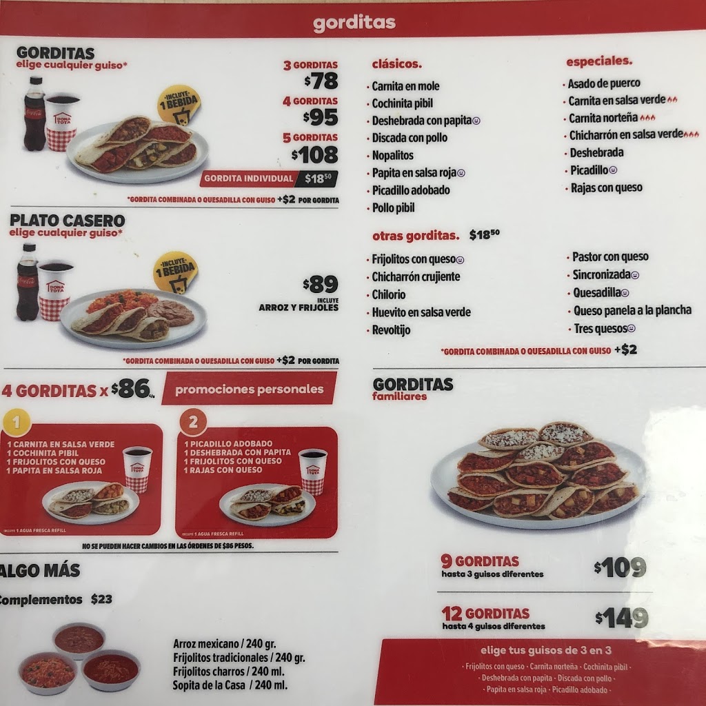 Gorditas Doña Tota | Av. Reforma 4400 Local B-01-E, México, 88280 Nuevo Laredo, Tamps., Mexico | Phone: 867 719 0733