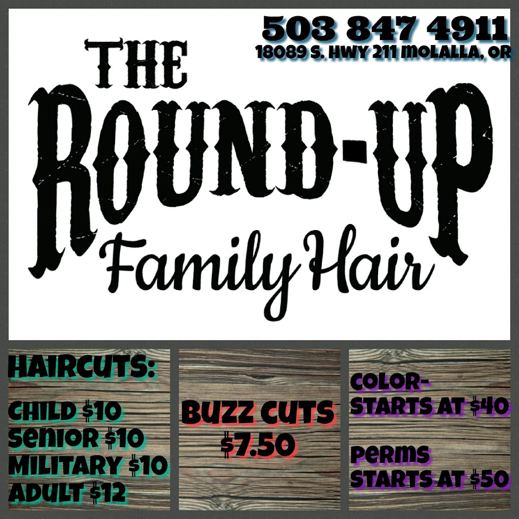 The Round-up Family Hair | 18089 OR-211, Molalla, OR 97038, USA | Phone: (503) 847-4911