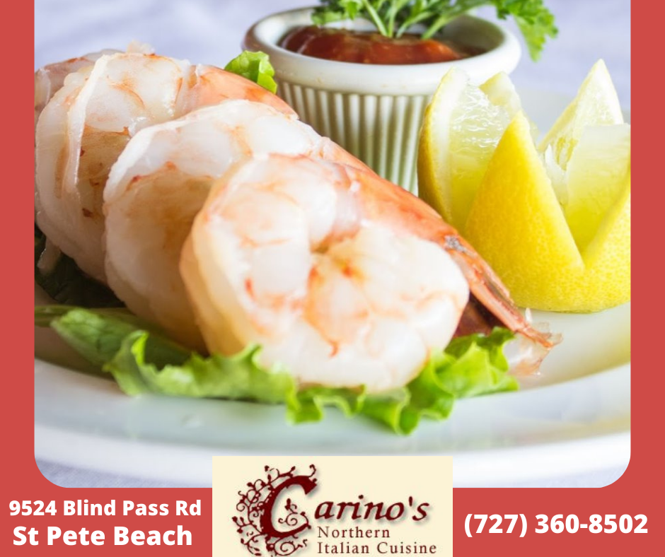 Carinos Northern Italian Cuisine | 9524 Blind Pass Rd # 5, St Pete Beach, FL 33706, USA | Phone: (727) 360-8502