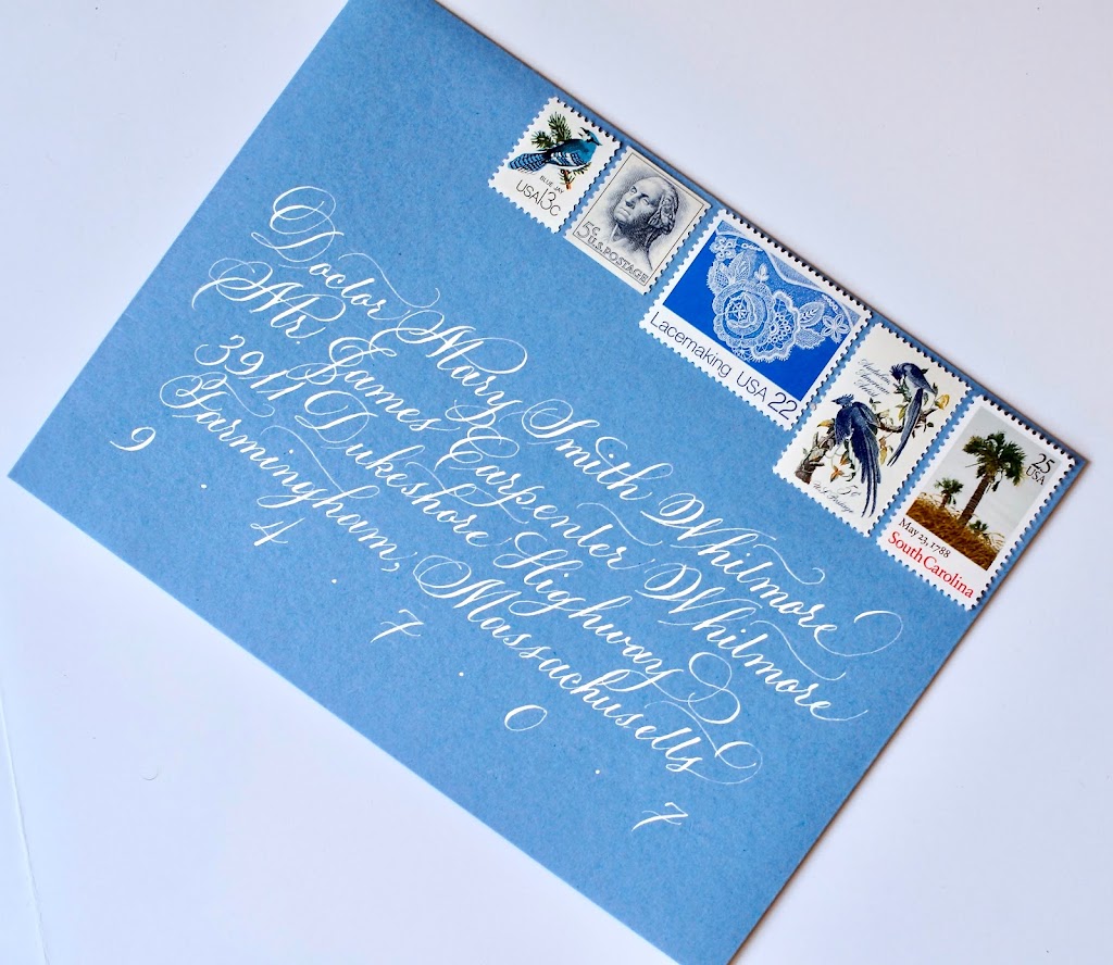 Extras by Emily - Calligraphy, Custom Invitations and more | 209 Avondale Cir, Severna Park, MD 21146 | Phone: (843) 697-5986