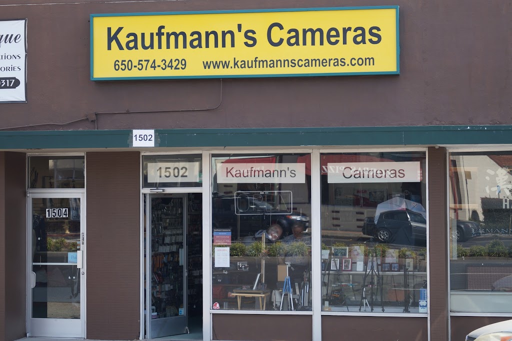 Kaufmanns Cameras Inc. | 1502 El Camino Real, San Bruno, CA 94066 | Phone: (650) 574-3429