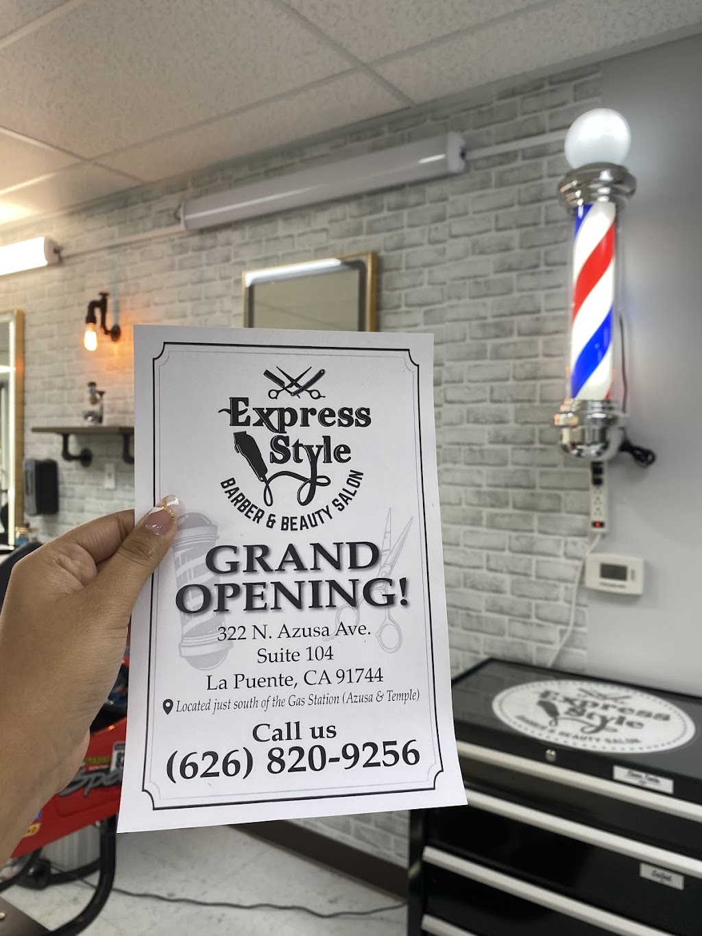 Express Style Barber & Beauty Salon | 322 N Azusa Ave Suite 104, La Puente, CA 91744, USA | Phone: (626) 820-9256