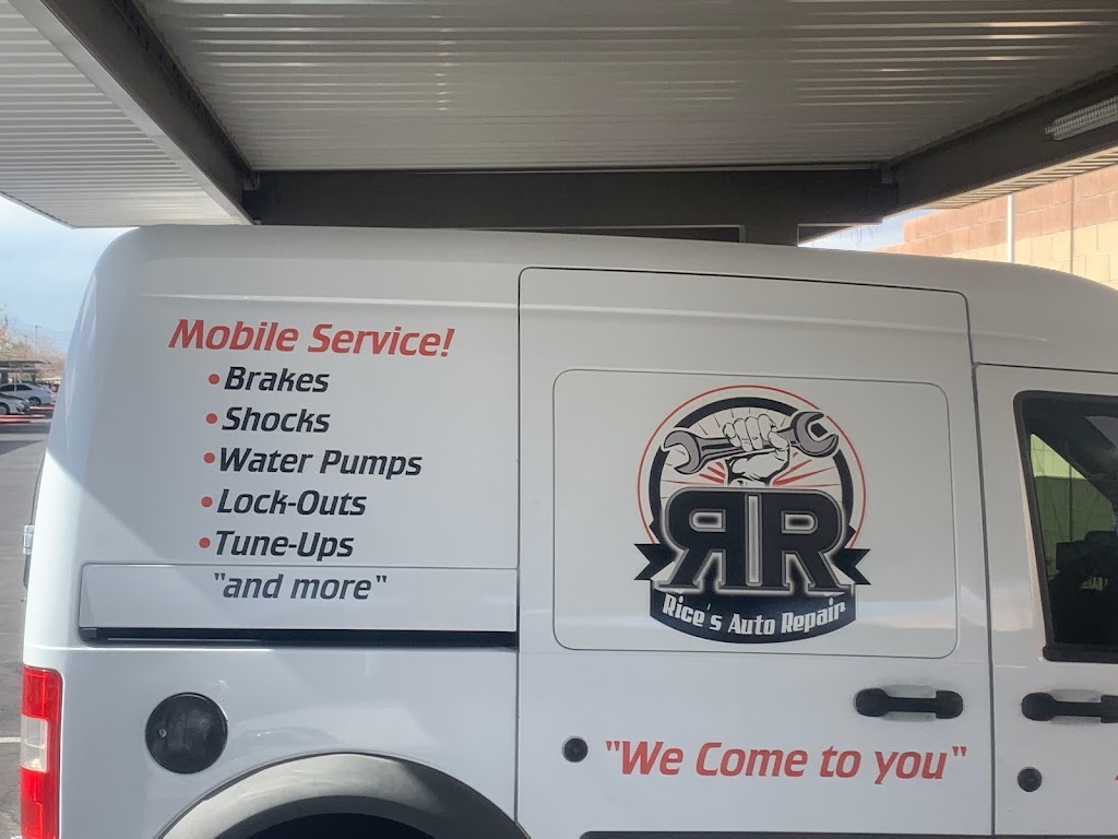 Rices Auto Repair Mobile Mechanic | Henderson, NV 89015, USA | Phone: (702) 704-0093