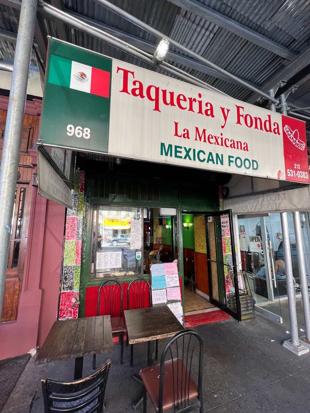 Taqueria Y Fonda La Mexicana | 968 Amsterdam Ave, New York, NY 10025, USA | Phone: (212) 531-0383