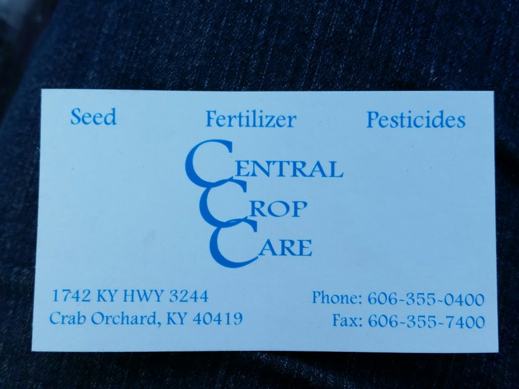 Central Crop Care | 1742 KY 3244, Crab Orchard, KY 40419, USA | Phone: (606) 355-0400