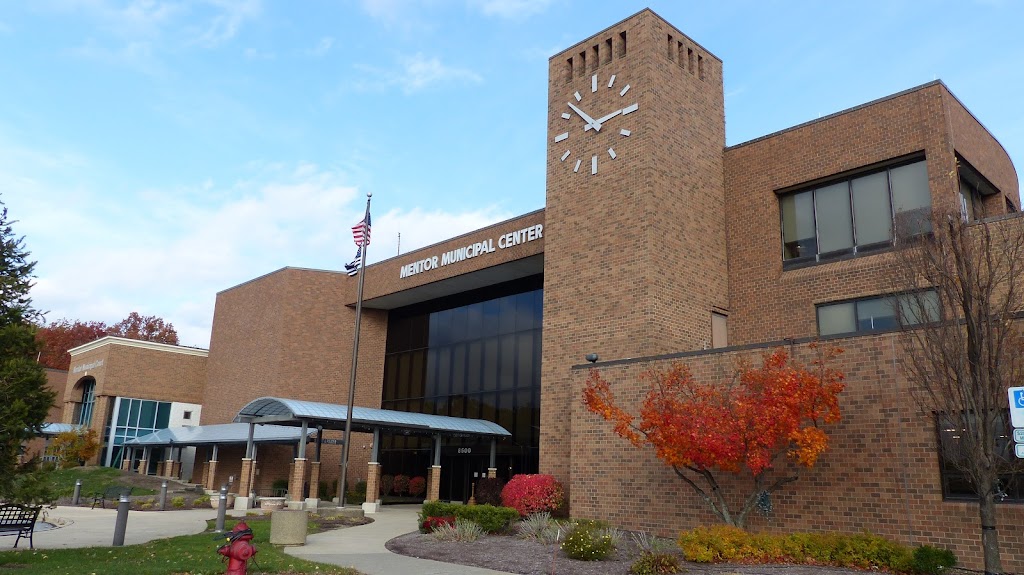 City of Mentor City Hall | 8500 Civic Center Blvd, Mentor, OH 44060 | Phone: (440) 255-1100