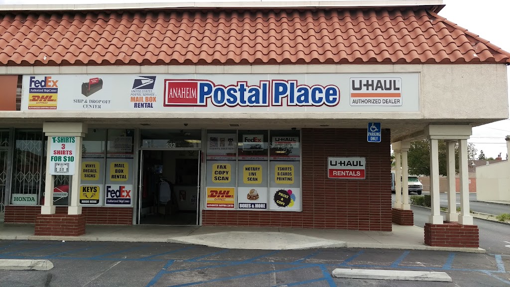 Anaheim Postal Place | 532 N Magnolia Ave, Anaheim, CA 92801, USA | Phone: (714) 229-0024