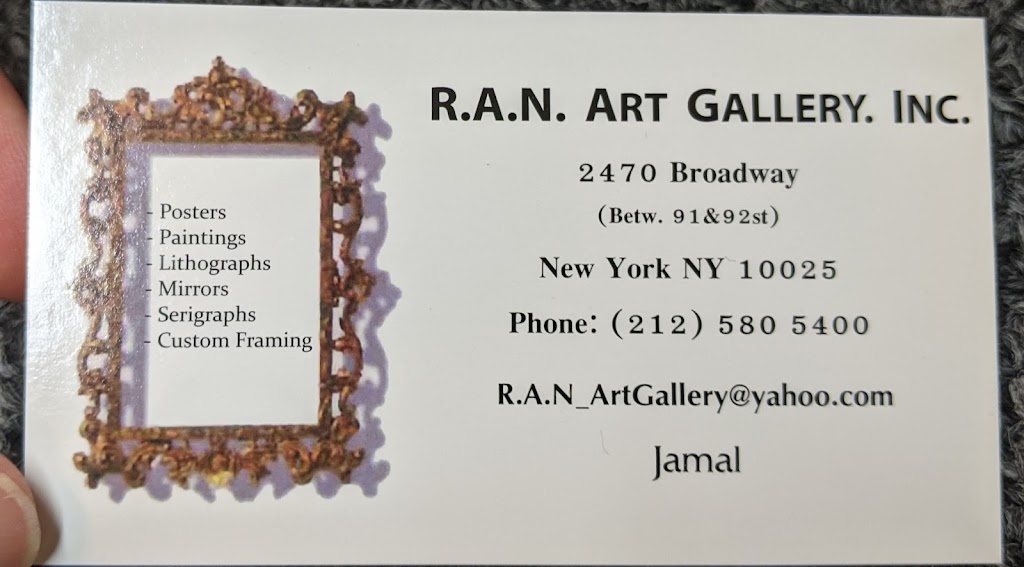 Ran Art Gallery | 2449 Broadway Bet. 90th and 91st Street, New York, NY 10024, USA | Phone: (212) 580-5400