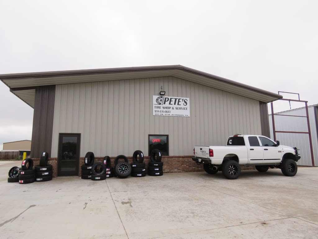Petes Tire Shop & Service | 201 FM2738, Alvarado, TX 76009, USA | Phone: (972) 835-0683
