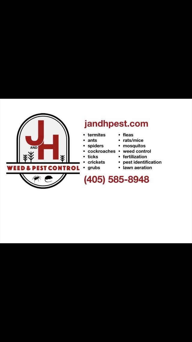 J and H Weed and Pest control | 711 Cedar Ave, Yukon, OK 73099, USA | Phone: (405) 467-4771