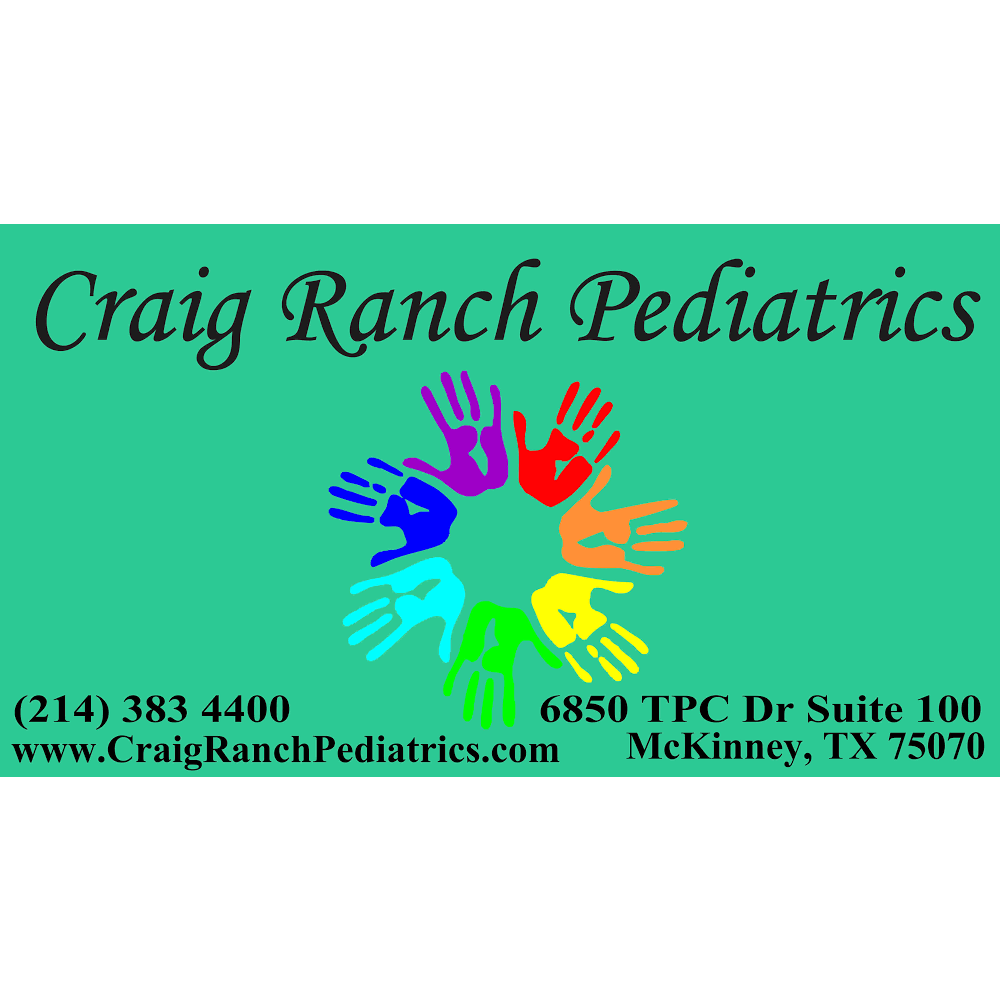 Craig Ranch Pediatrics | 6850 TPC Dr #100, McKinney, TX 75070, USA | Phone: (214) 383-4400