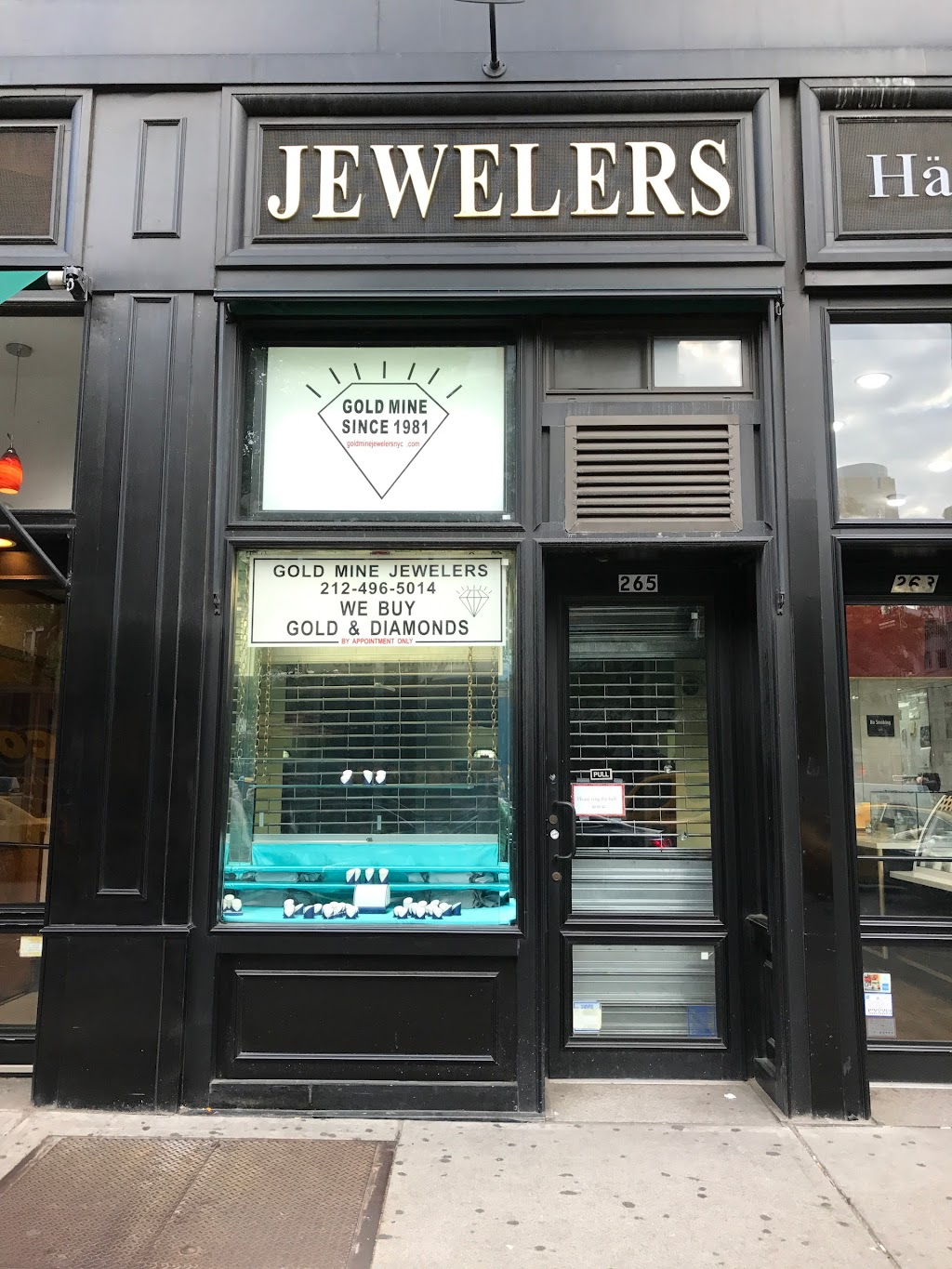 Gold Mine Jewelers | 265 Amsterdam Ave, New York, NY 10023, USA | Phone: (212) 496-5014