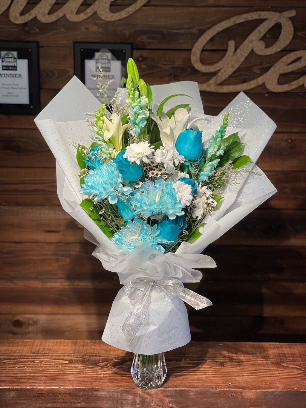 Blue Petals Floral Designs and Salon | 14968 Main St Ste B, Hesperia, CA 92345, USA | Phone: (760) 881-6278