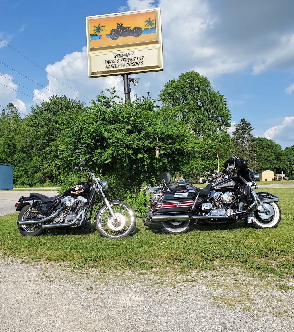 Rebmans Harley Shop | 603 W County Line Rd, Wolcottville, IN 46795, USA | Phone: (260) 854-9395