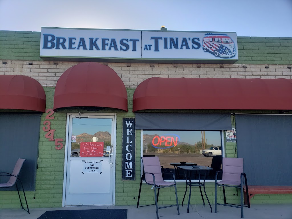 Breakfast at Tinas & The hitching post | 2345 N Apache Trail, Apache Junction, AZ 85119 | Phone: (480) 983-1756